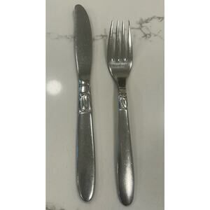Vtg‎ International CREATION Dinner Knife & Fork Stainless Replacement Flatware